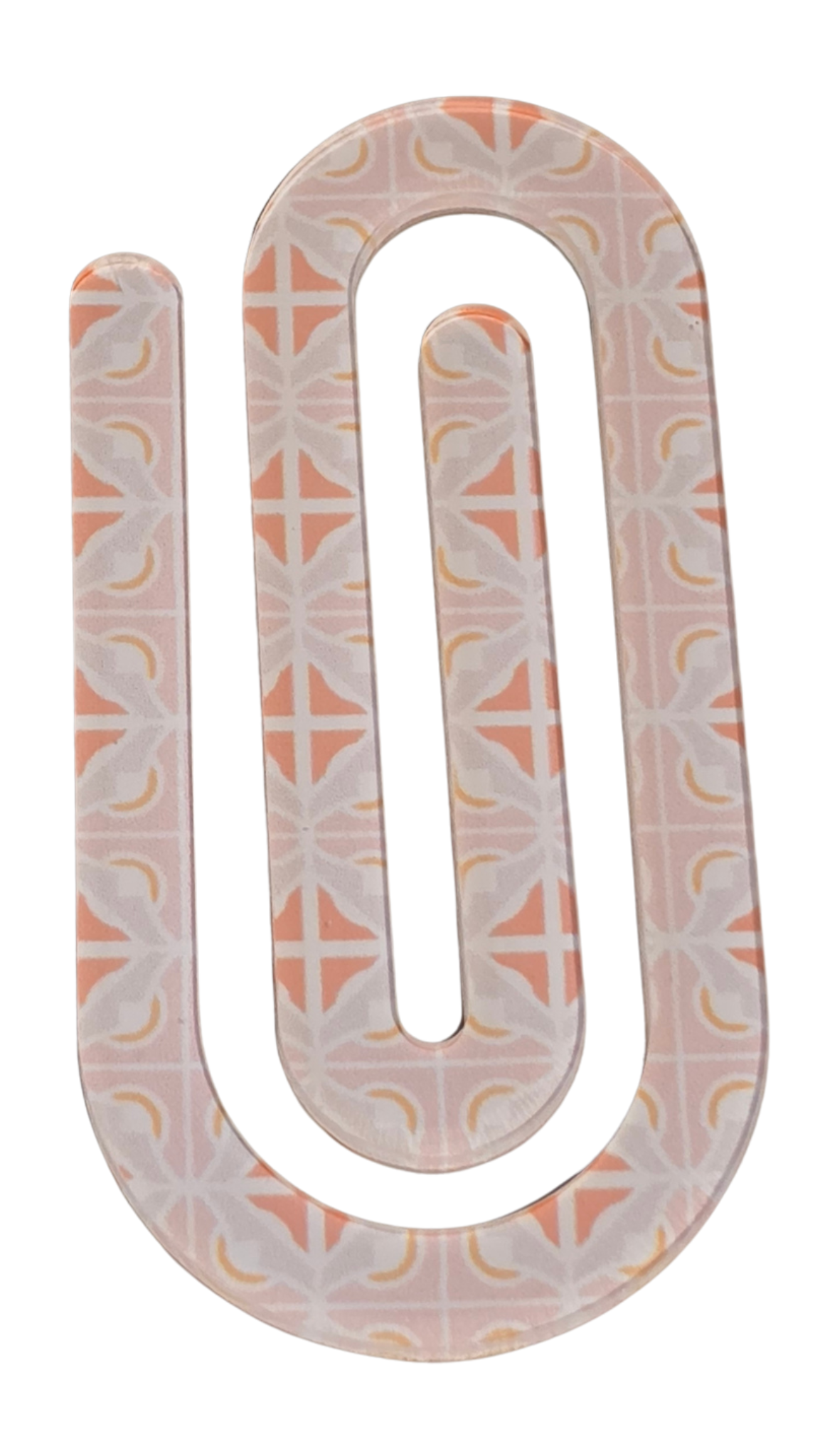 Jumbo Acrylic Paperclip Bookmark