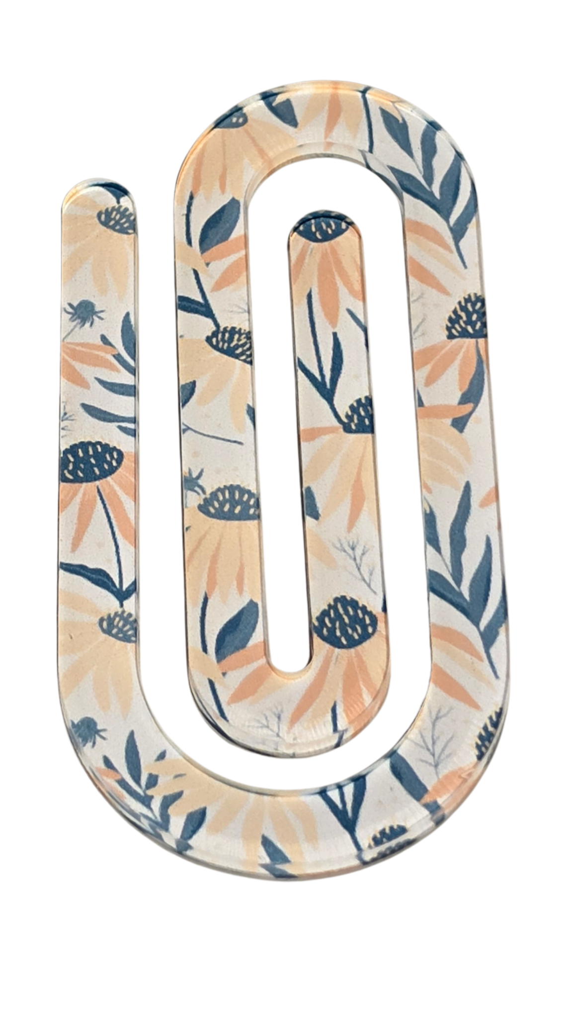 Jumbo Acrylic Paperclip Bookmark