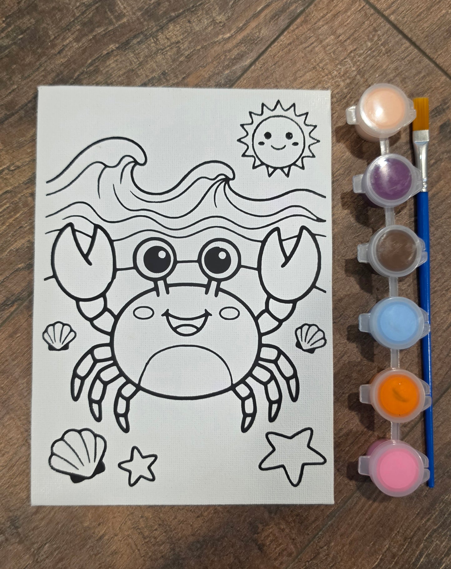 Kids Canvas Paint Kit
