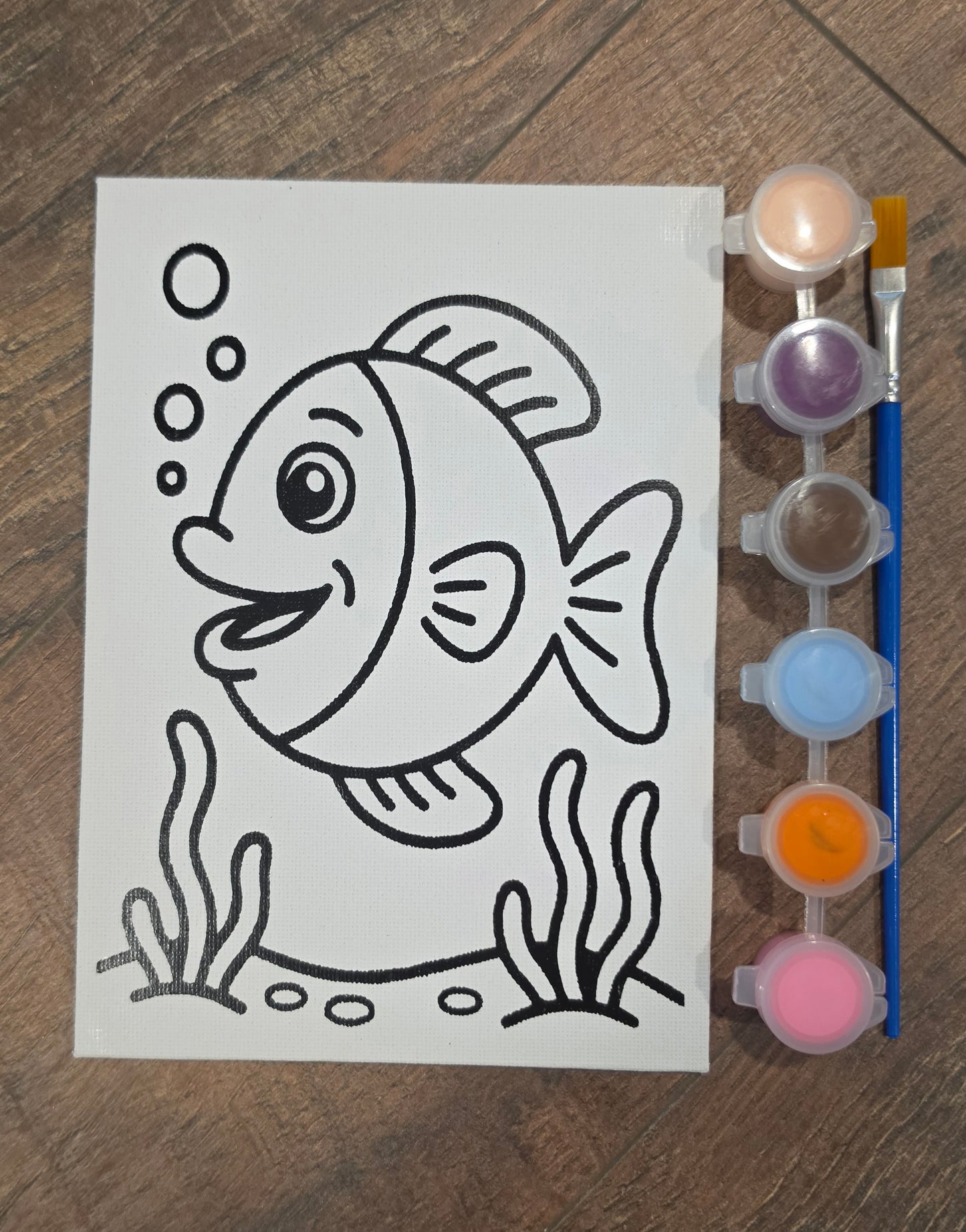 Kids Canvas Paint Kit