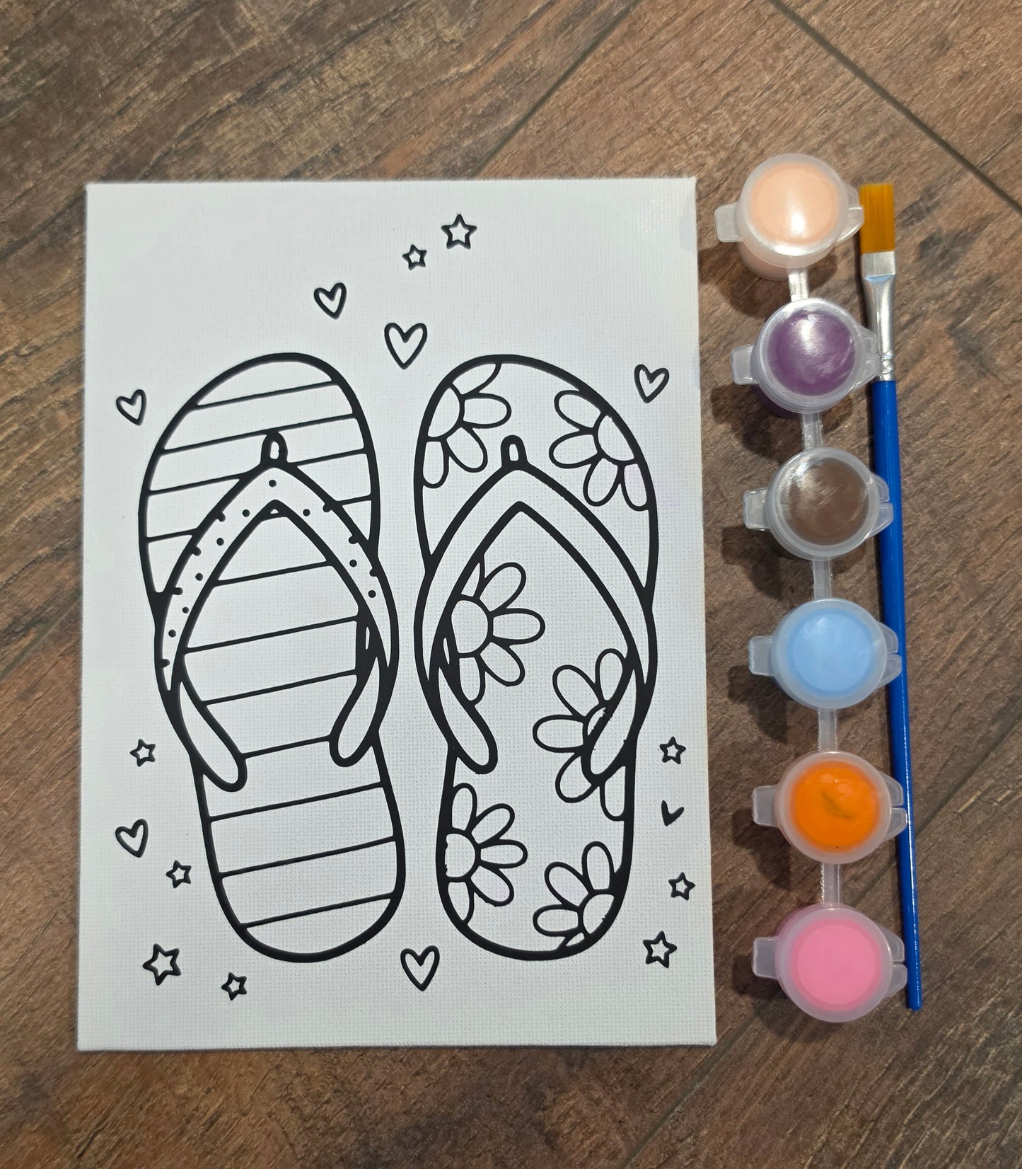 Kids Canvas Paint Kit