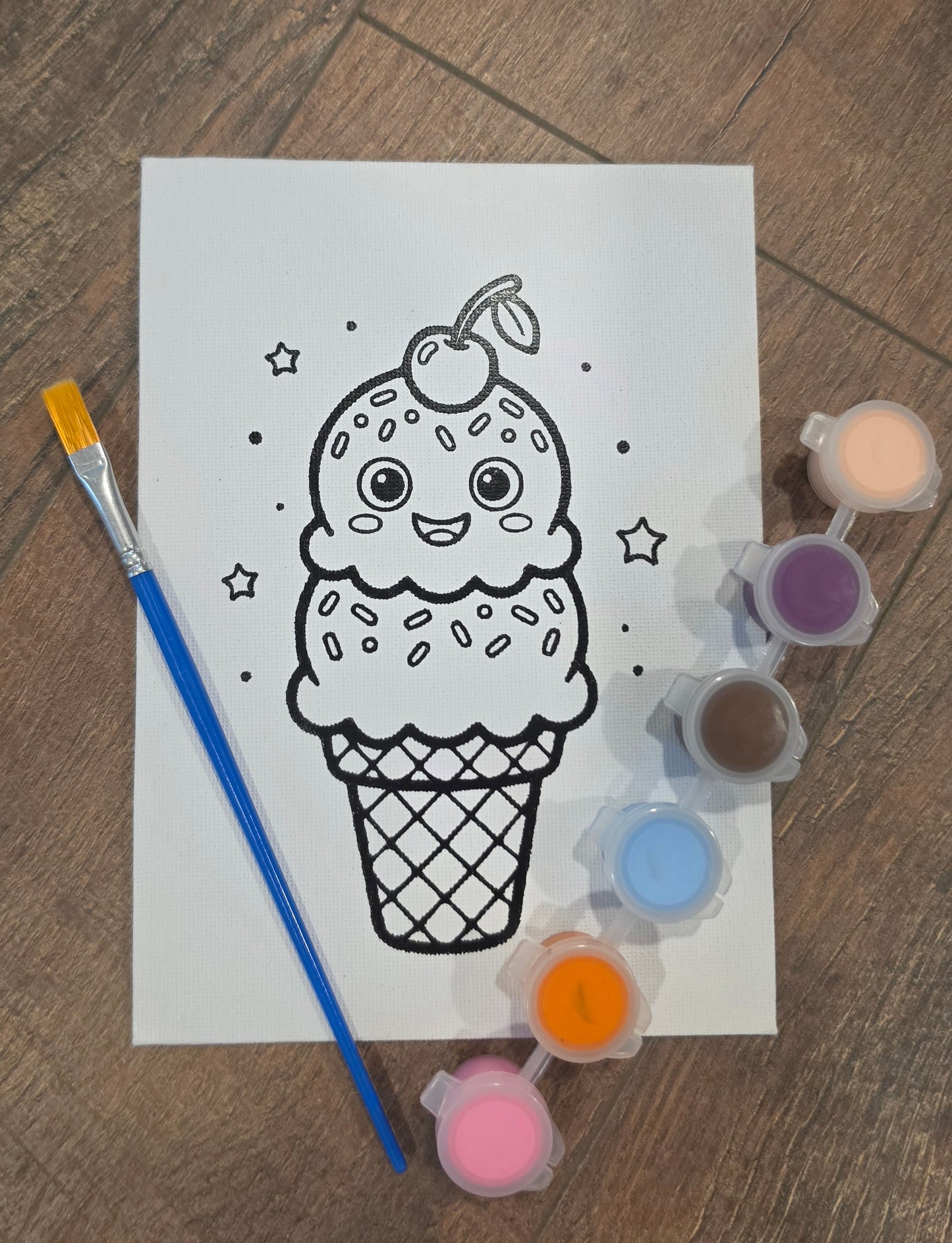 Kids Canvas Paint Kit