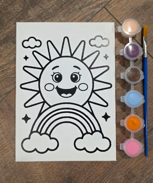 Kids Canvas Paint Kit
